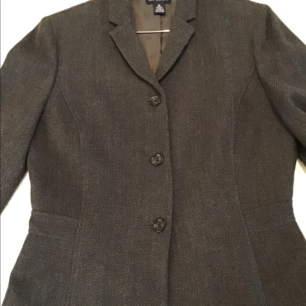 ANN TAYLOR tweed fitted jacket